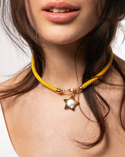 Collana donna Rue des Mille Bold Cord CB-LGR TS6