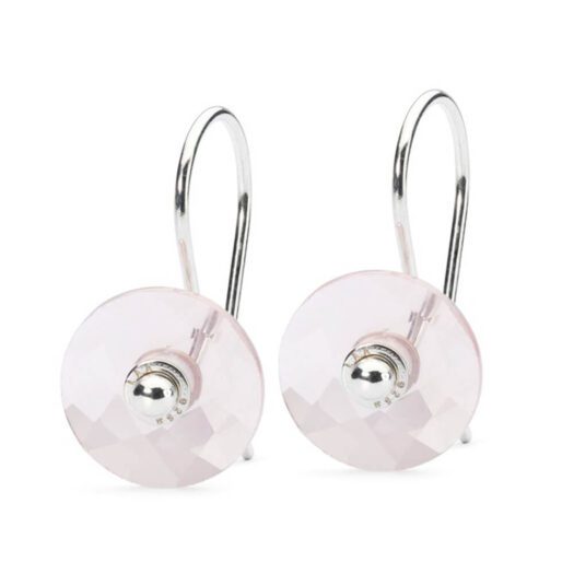 Orecchini donna Trollbeads - Orecchini Quarzo Rosa TSTEA-00011