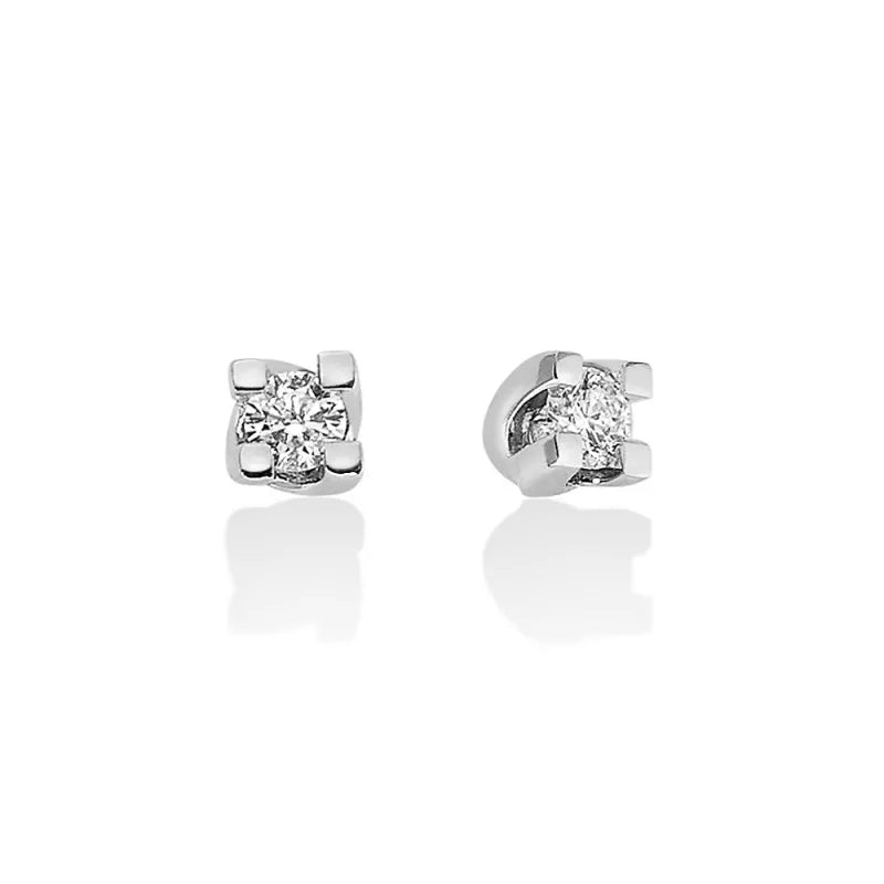 Orecchini donna Miluna in oro bianco 18 Kt e Diamanti ERD5068-014G7