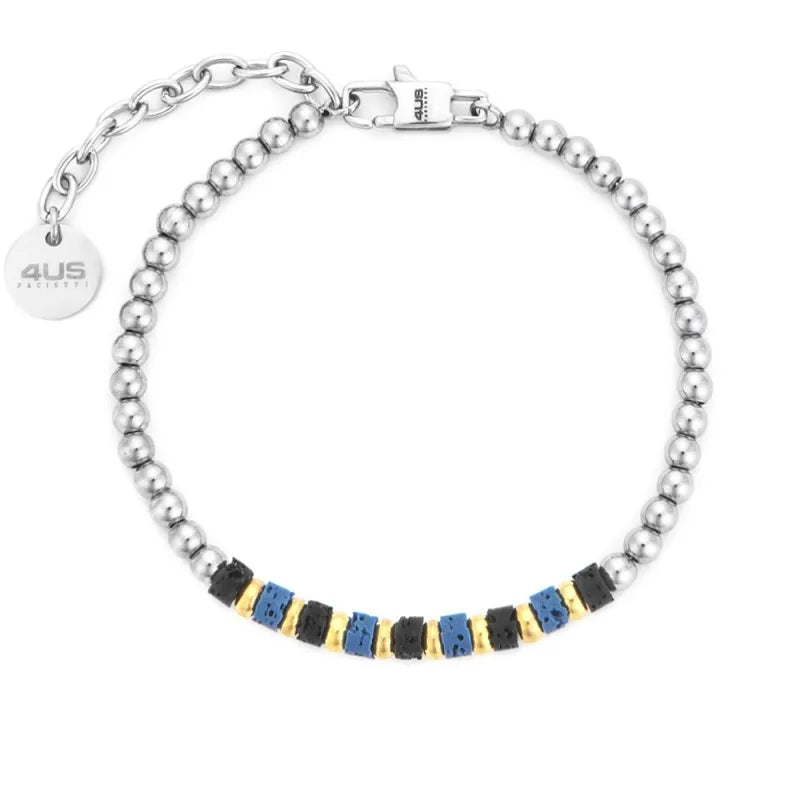 Bracciale uomo 4Us Cesare Paciotti in acciaio 4UBR7811