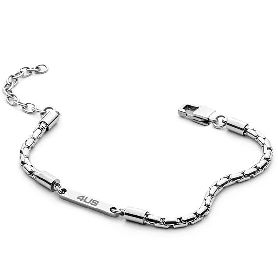 Bracciale uomo 4Us Cesare Paciotti in acciaio 4UBR8480