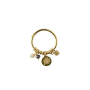 Anello donna Rue des Mille in argento con medagliette - GIPSY TIERRA AN-GIP 1 V4 W AU