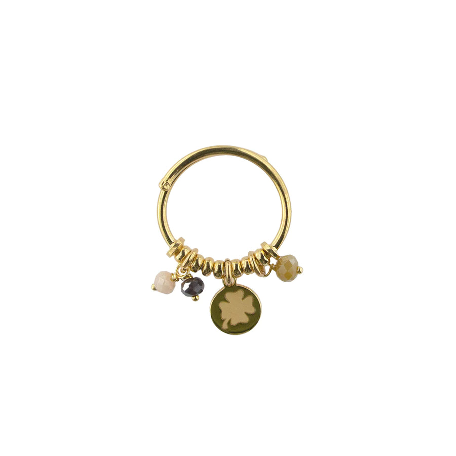 Anello donna Rue des Mille in argento con medagliette - GIPSY TIERRA AN-GIP 1 V4 W AU