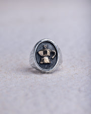 Anello donna Eres Chevalier Ovale Moka AN054-0923