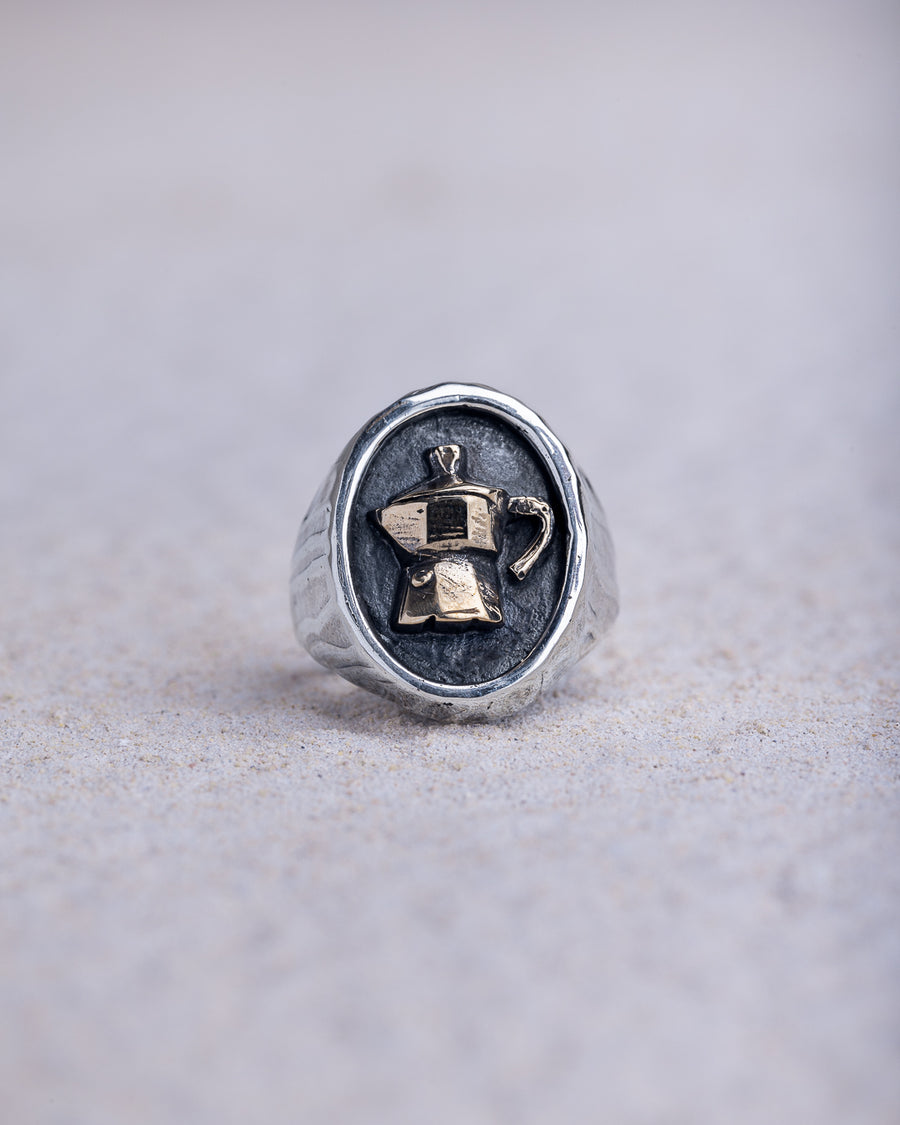 Anello donna Eres Chevalier Ovale Moka AN054-0923