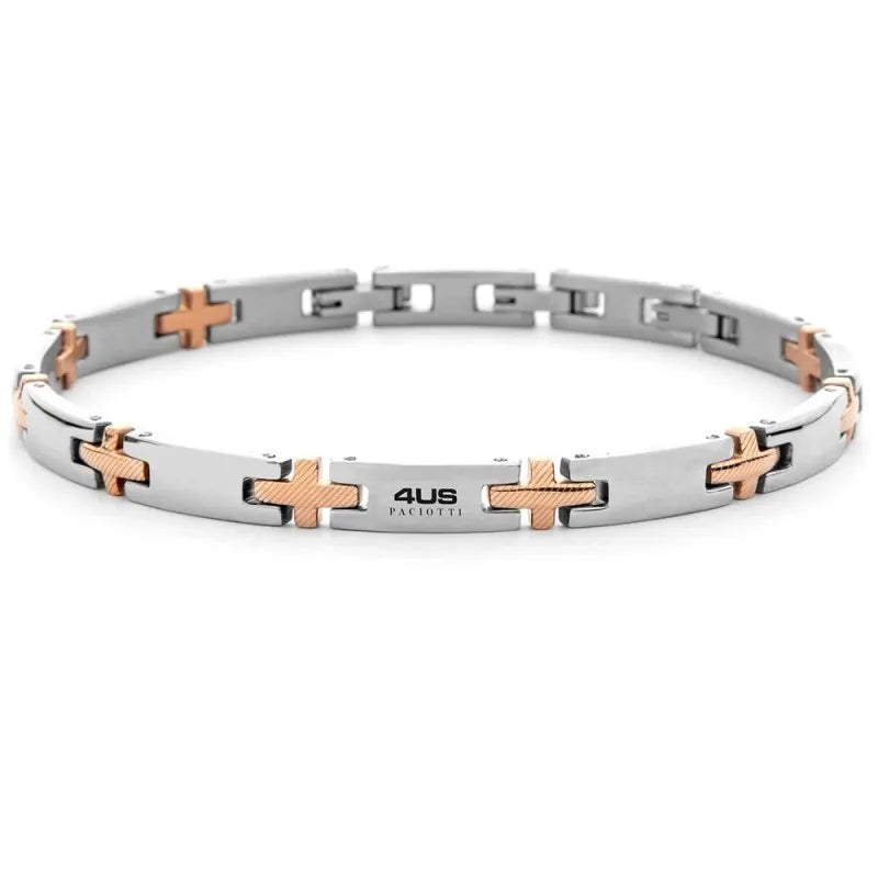 Bracciale uomo acciaio 4 Us Paciotti 4UBR7948
