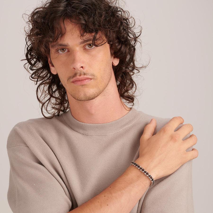Bracciale uomo Brosway in acciaio BACKLINER BBC27