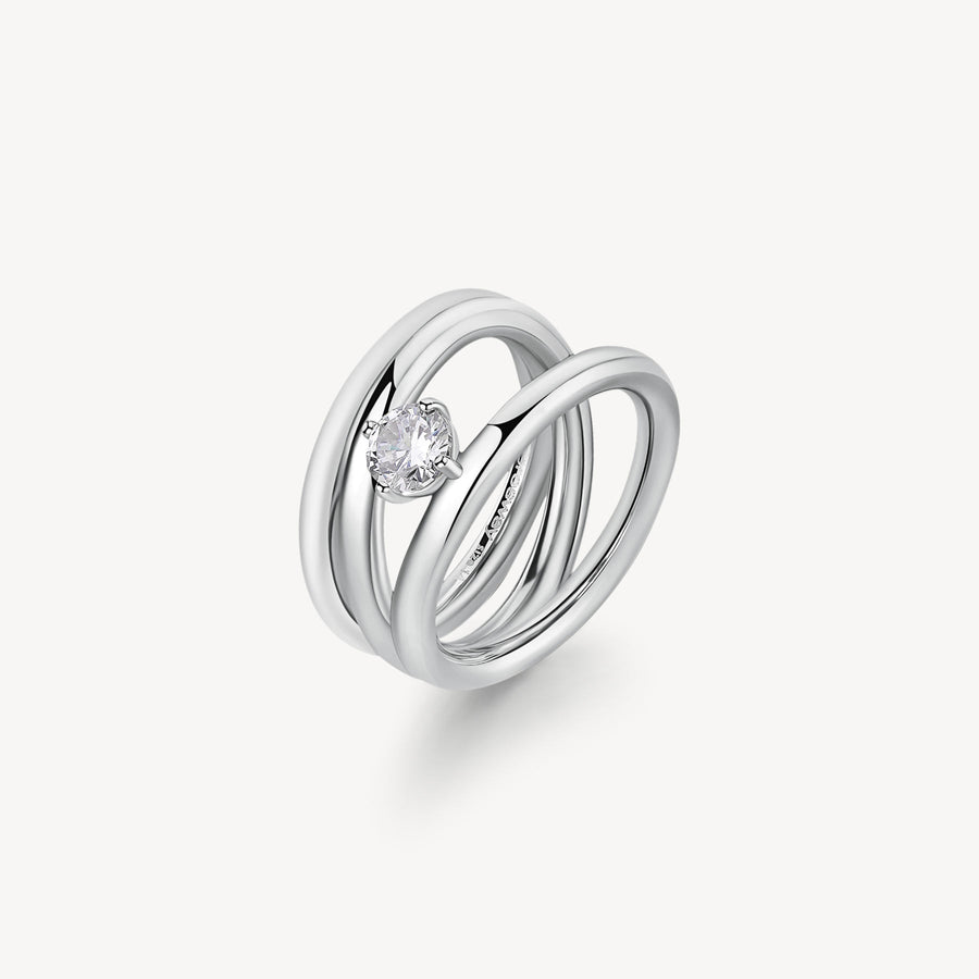 Anello donna Brosway RIBBON in acciaio 316L BBN45