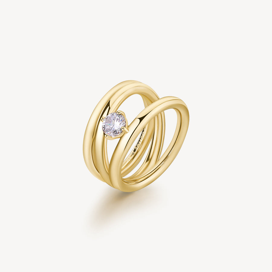 Anello donna Brosway RIBBON in acciaio 316L BBN46