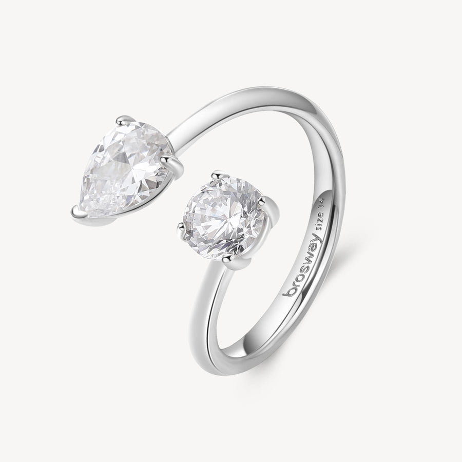Anello donna Brosway AFFINITY in acciaio 316L BFF192