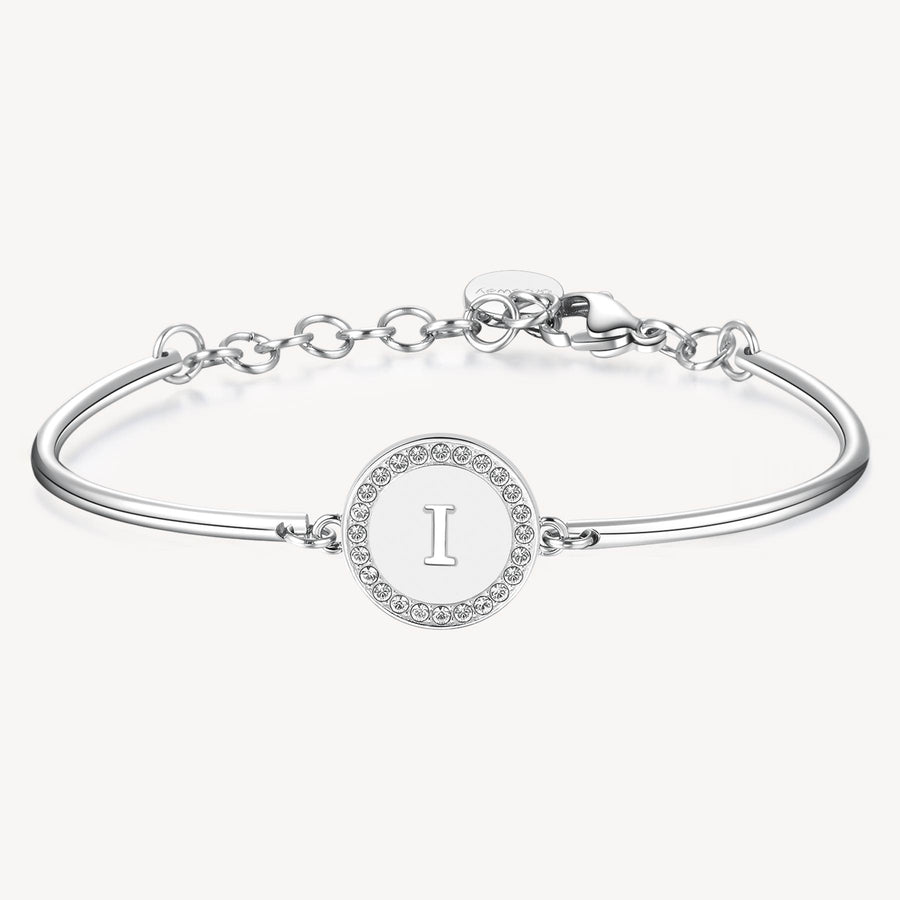 Bracciale donna Brosway CHAKRA Lettera I in acciaio 316L BHK132