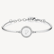 Bracciale donna Brosway CHAKRA Lettera P in acciaio 316L BHK139