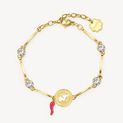 Bracciale donna Brosway CHAKRA Portafortuna in acciaio 316L BHKB044