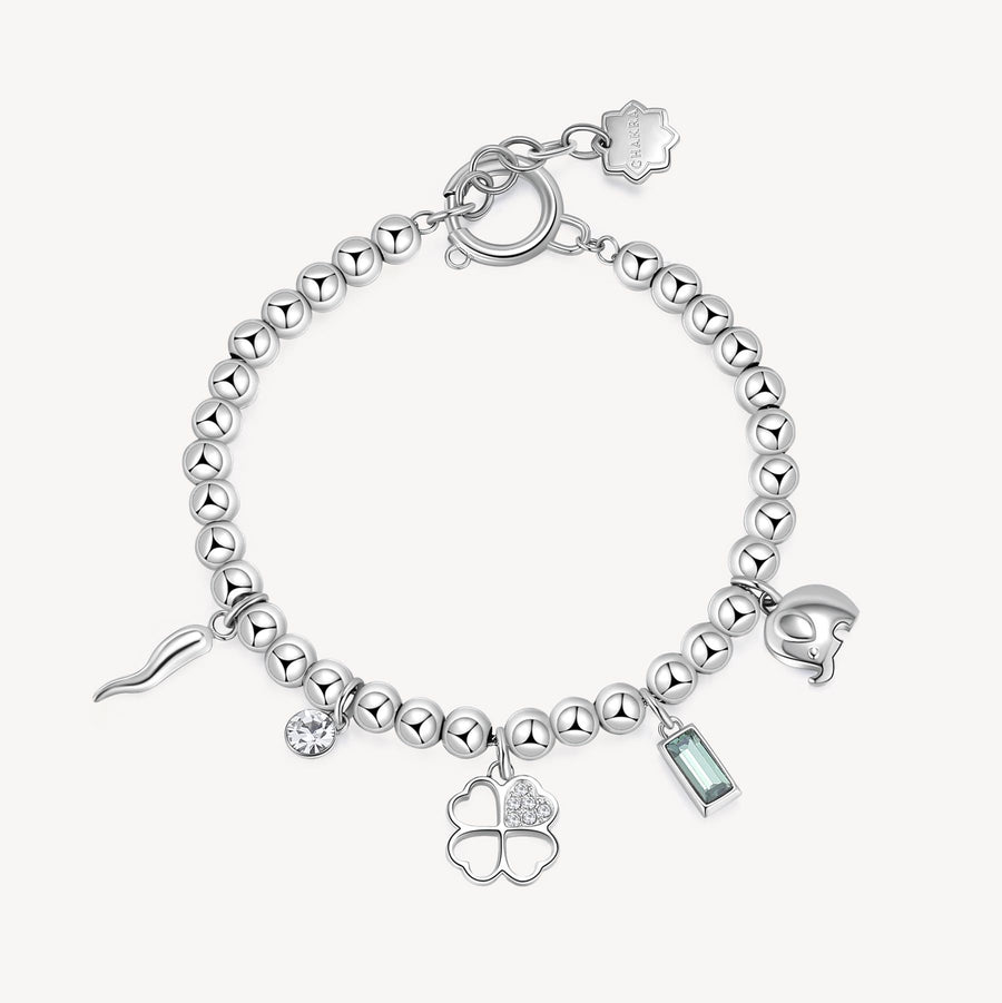 Bracciale donna Brosway CHAKRA Portafortuna in acciaio 316L BHKB114