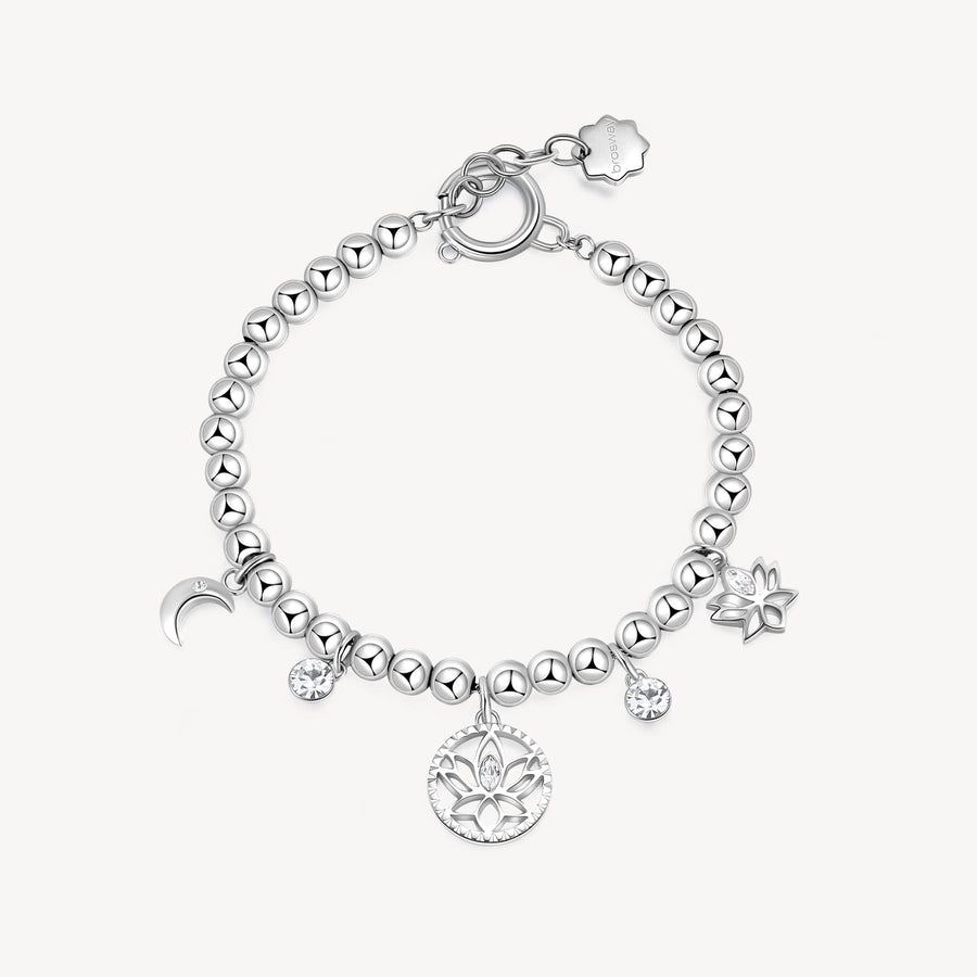 Bracciale donna Brosway CHAKRA Fiore di Loto in acciaio 316L BHKB115