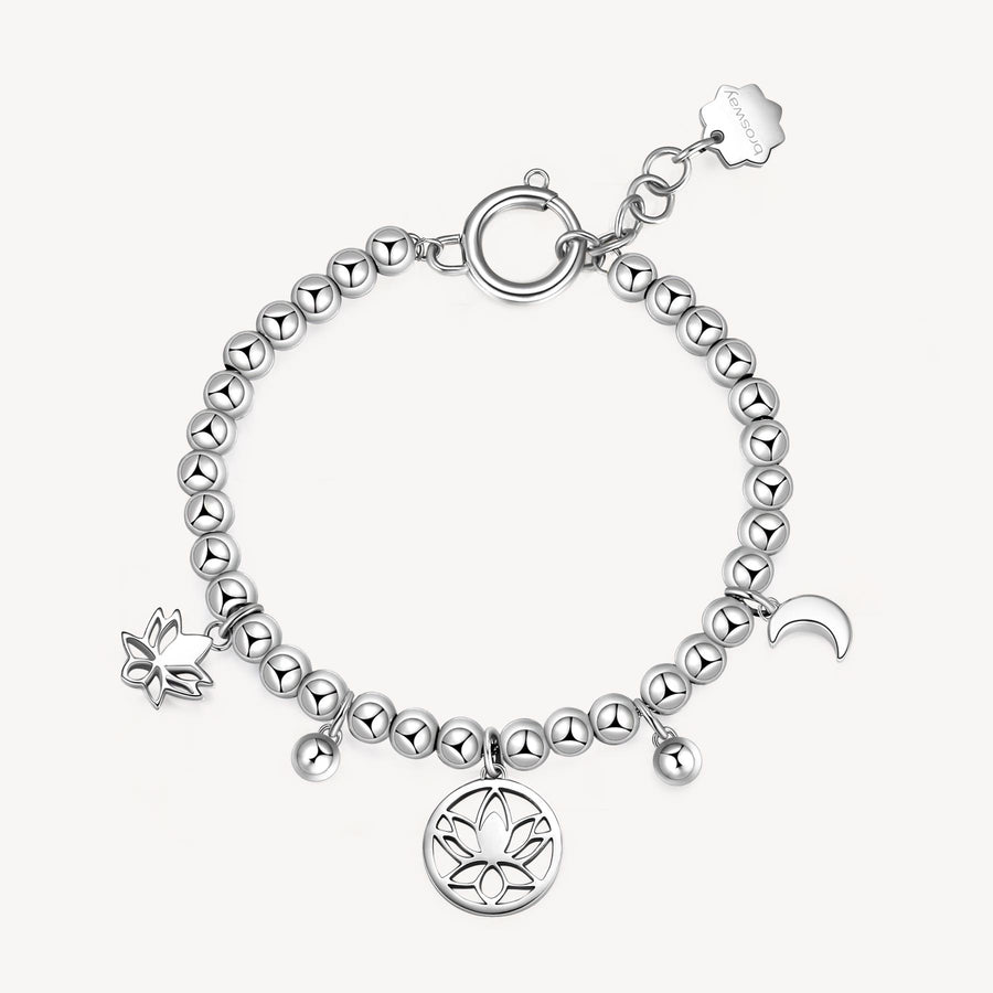 Bracciale donna Brosway CHAKRA Fiore di Loto in acciaio 316L BHKB115