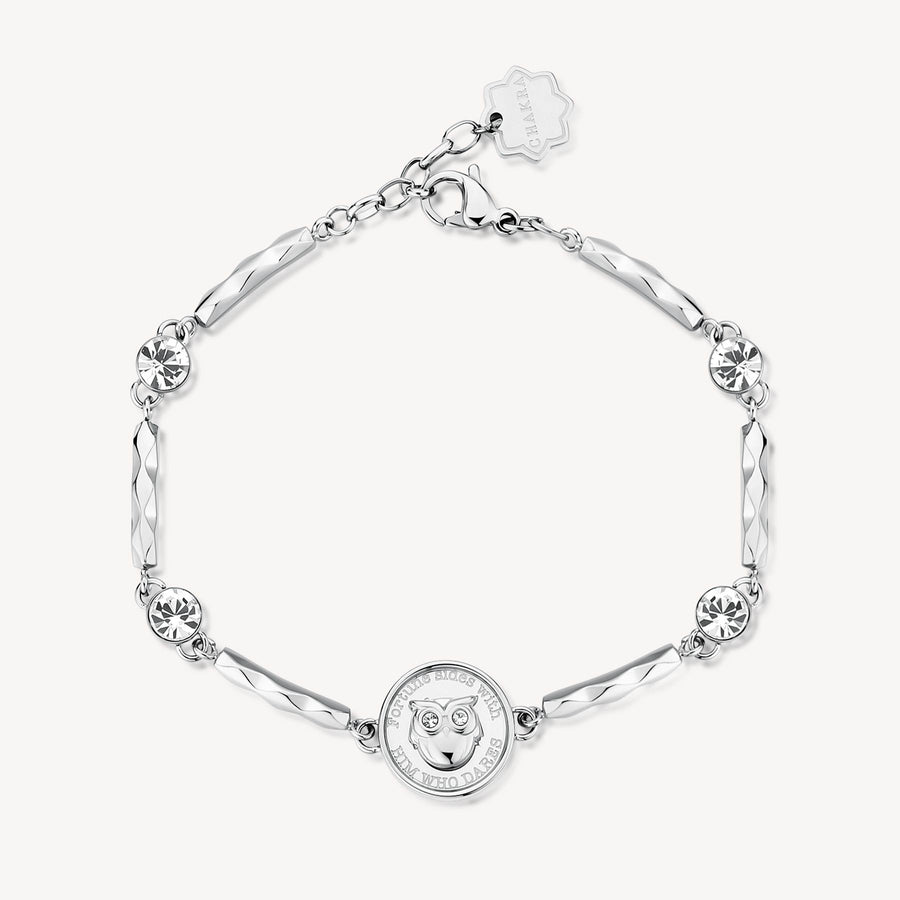 Bracciale donna Brosway CHAKRA Portafortuna in acciaio 316L BHKB121