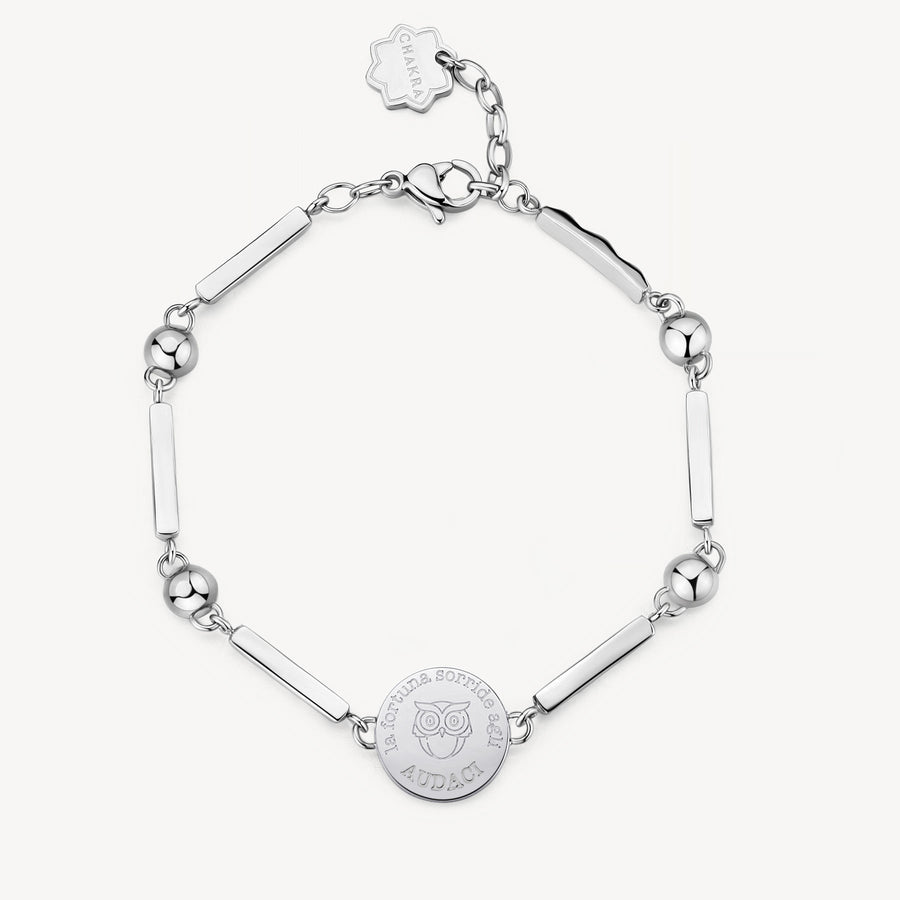Bracciale donna Brosway CHAKRA Portafortuna in acciaio 316L BHKB121
