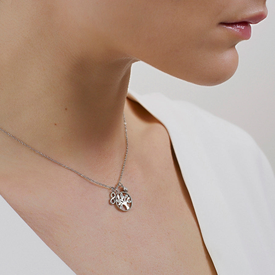 Collana donna Brosway CHAKRA Albero della Vita in acciaio 316L BHKL01