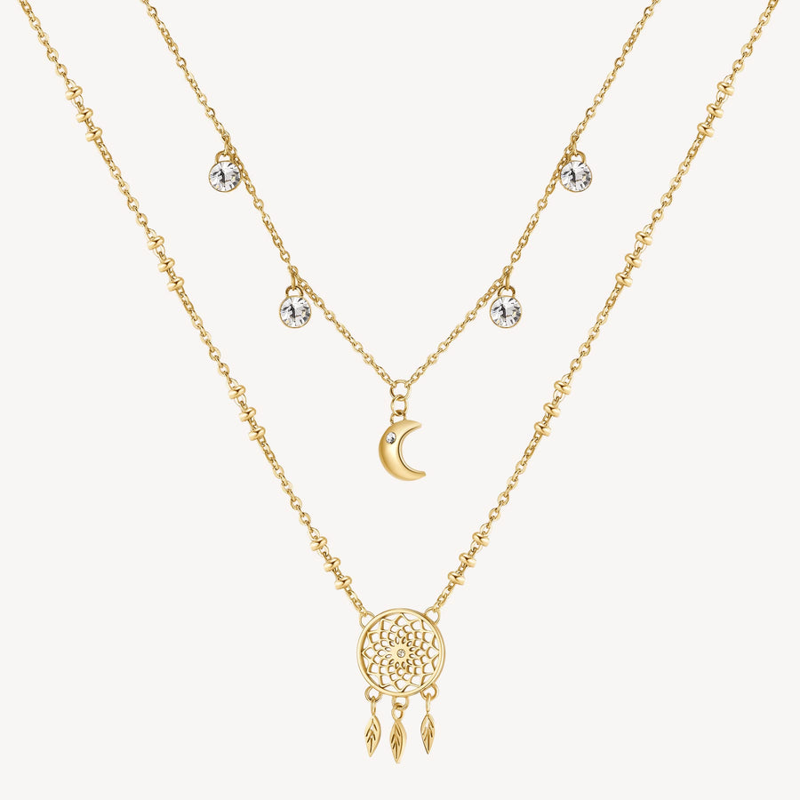 Collana donna Brosway CHAKRA Acchiappasogni in acciaio 316L BHKN067