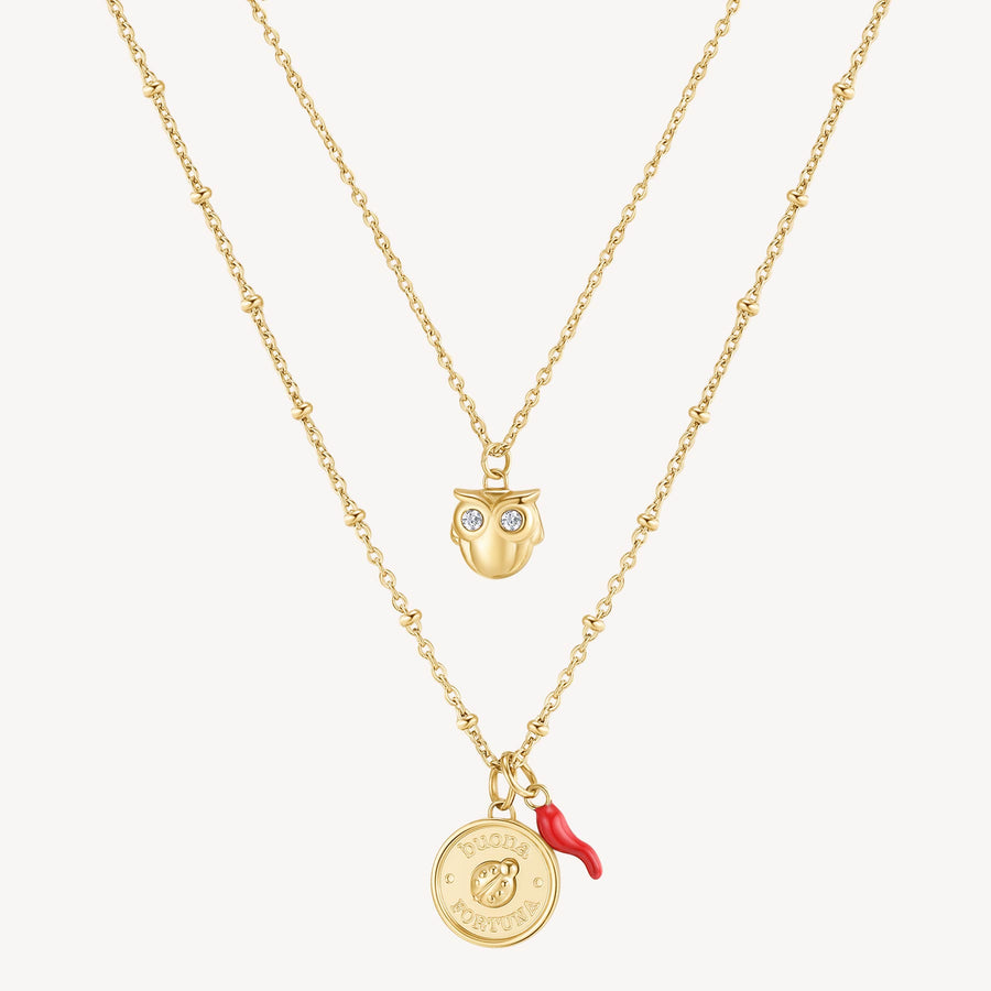 Collana donna Brosway CHAKRA Portafortuna in acciaio 316L BHKN069