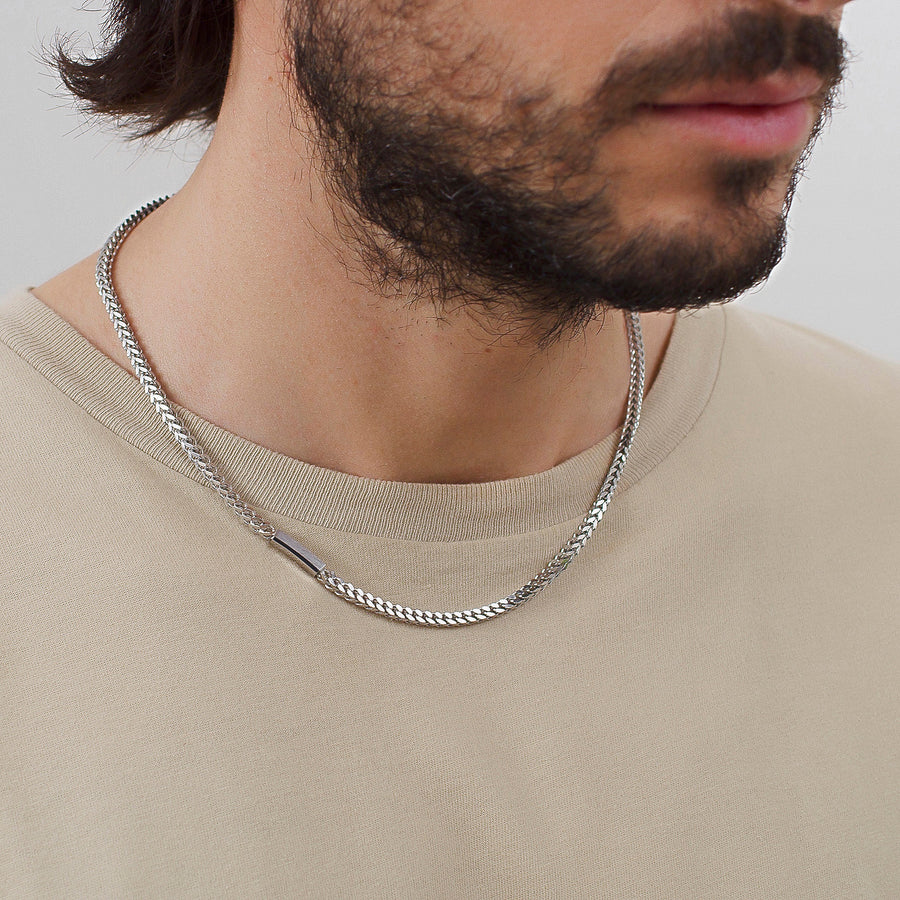 Collana uomo Brosway INK in acciaio 316L BIK07