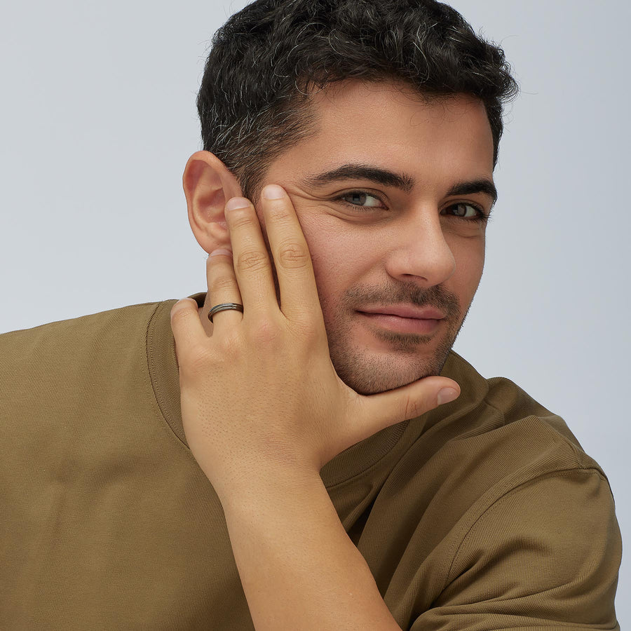 Anello uomo Brosway in acciaio KNOCKER BKC33