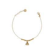 Bracciale donna Rue des Mille in argento con micro anelli e soggetto Ranocchio BR-002 1SOG RAN
