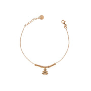 Bracciale donna Rue des Mille in argento con micro anelli e soggetto Ranocchio BR-002 1SOG RAN