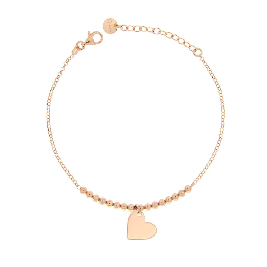 Bracciale donna Rue des Mille in argento 925 soggetto cuore BR-1SOGG PL CUO