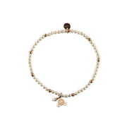 Bracciale donna Rue des Mille in argento e perle con Carrozza BR-SOGPE CAR
