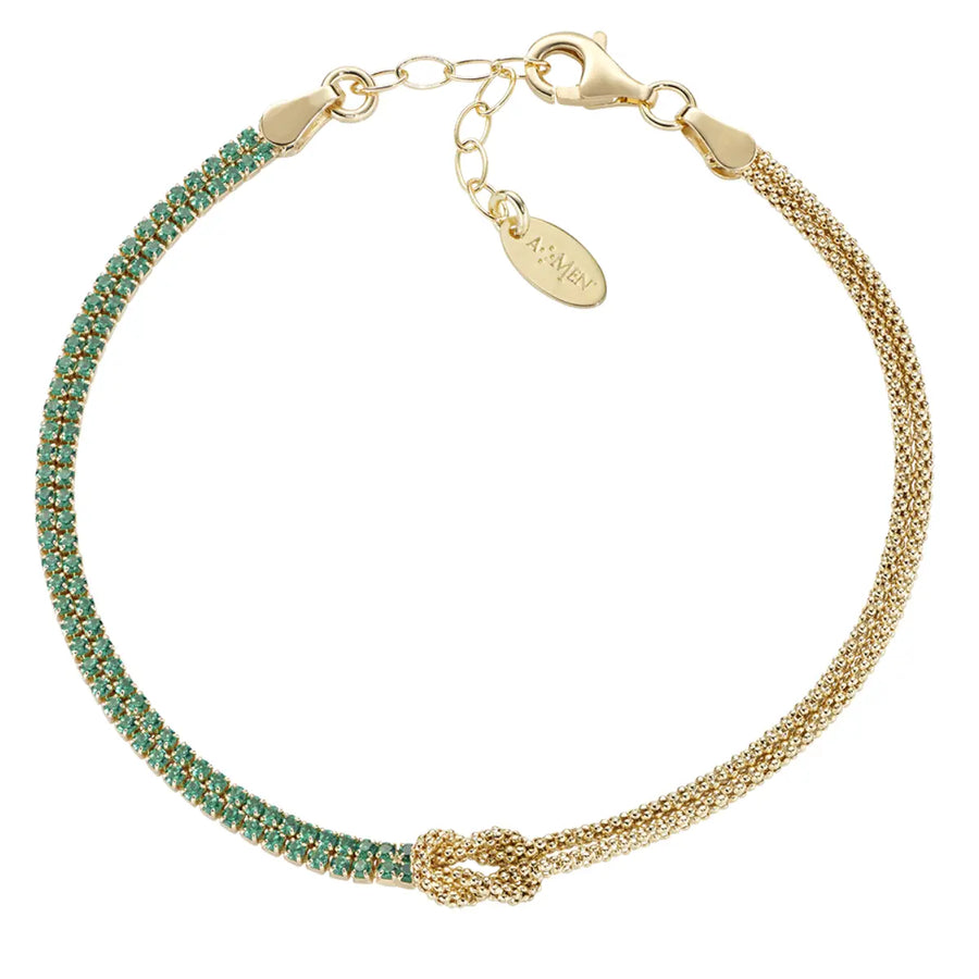 Bracciale donna Amen in Argento 925 Nodo d'Amore BRNOAMGVEZ16