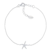 Bracciale donna Amen in argento 925 Stella Marina BRSFBBZ