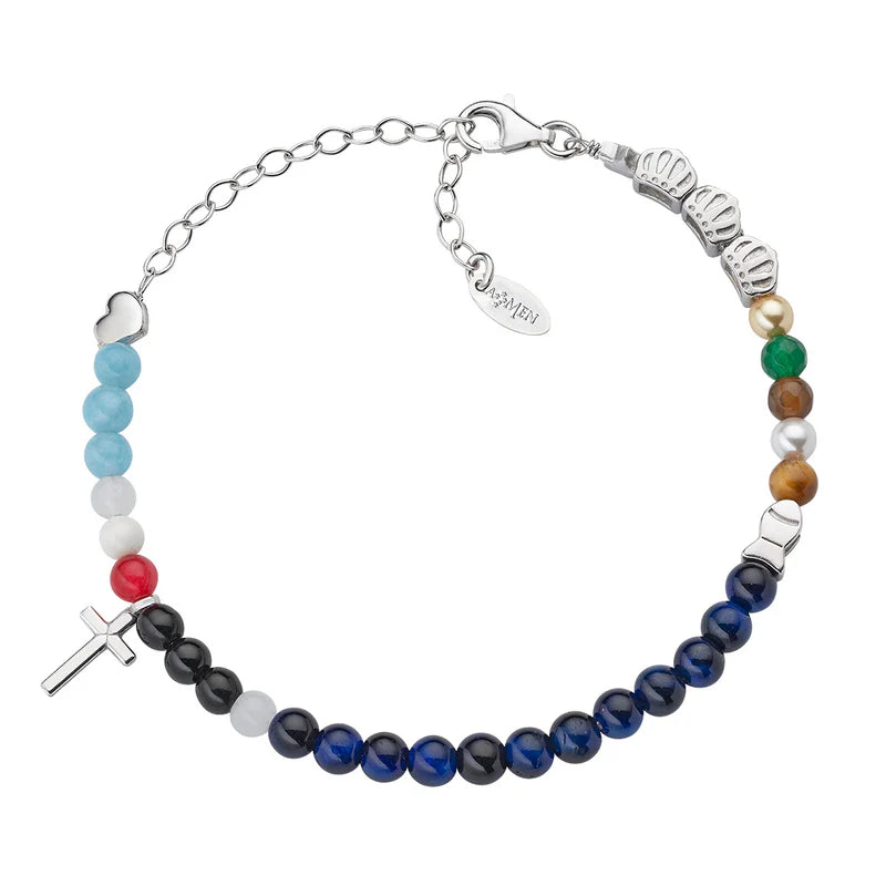 Bracciale donna Amen in Argento 925 Vita Christi BRVIGEPD4