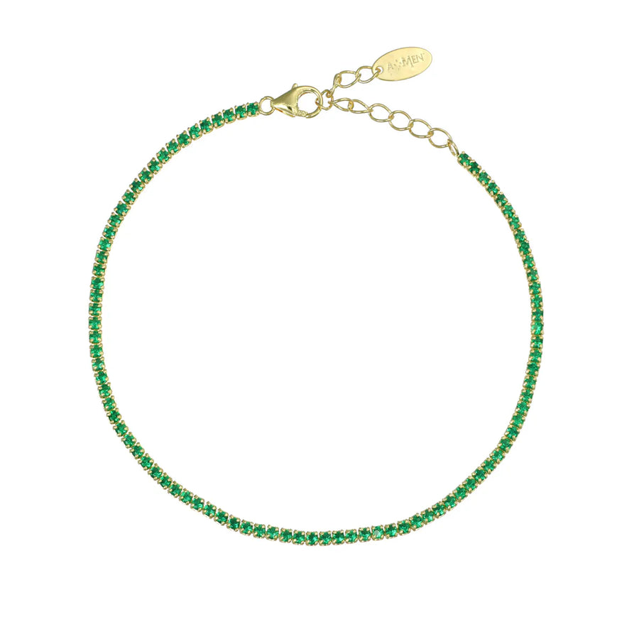 Bracciale donna Amen in argento 925 Tennis Mania BT1GVE17