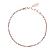 Bracciale donna Amen in argento 925 Tennis Mania BT1RRO17