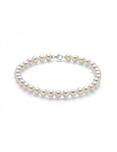 Bracciale donna Miluna oro 18 Kt con perle PBR1673V
