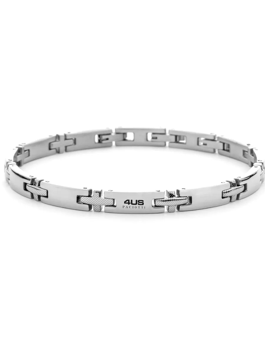 Bracciale uomo 4Us Cesare Paciotti in acciaio 4UBR7947