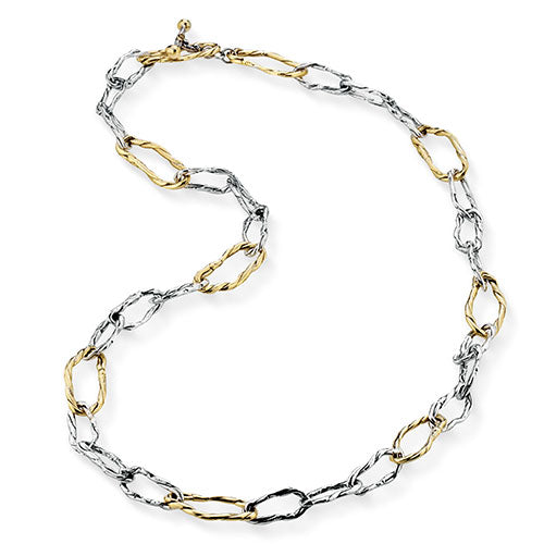 Collana donna Mikò in argento 925 e bronzo C161