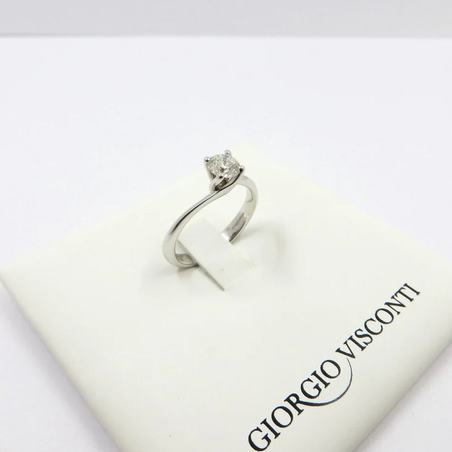 Anello donna Giorgio Visconti in oro 18 Kt e diamanti AB16604G