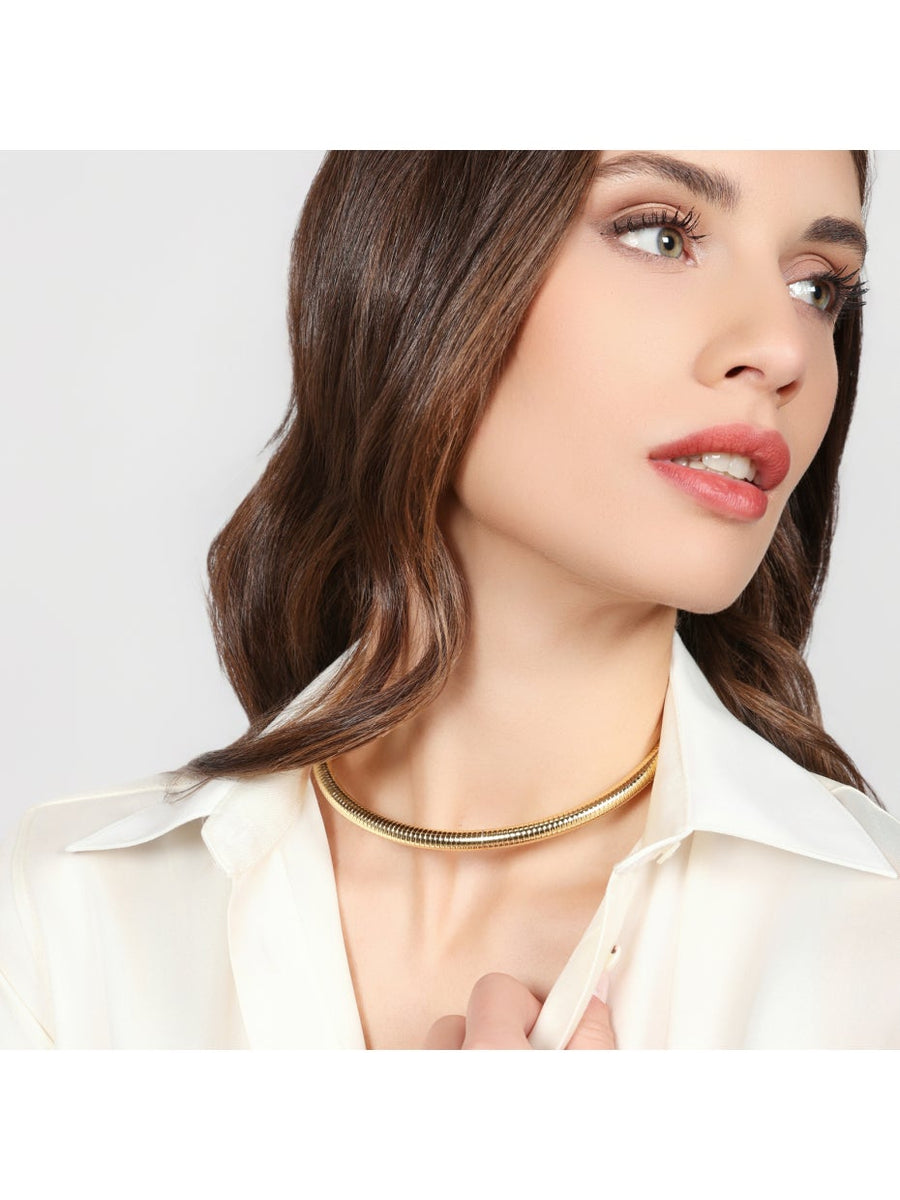 Collana Unoaerre in ottone dorato 2854