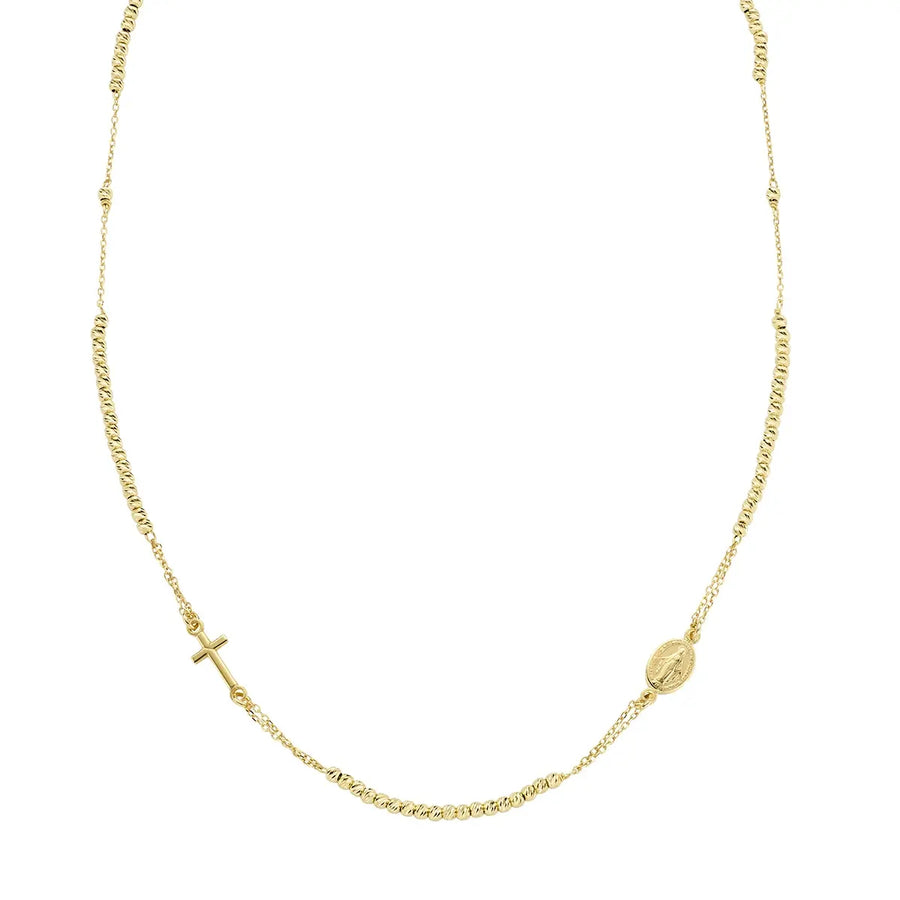 Collana donna Amen in Argento 925 Sacro CLCRMIGGD3