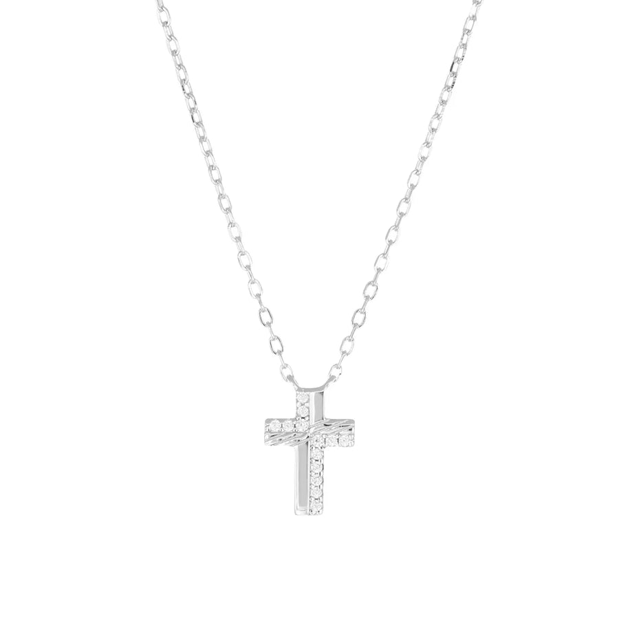 Collana donna Amen in argento 925 SACRO CLCROCBBZ