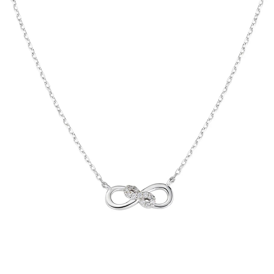 Collana donna Amen in Argento 925 Doppio Infinito CLININBBZ