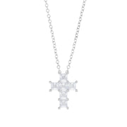 Collana donna Amen in argento 925 Croce CLPCQBB