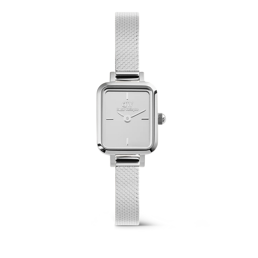 Orologio donna Daniel Wellington Quadro Mini Reflection Silver DW00100800