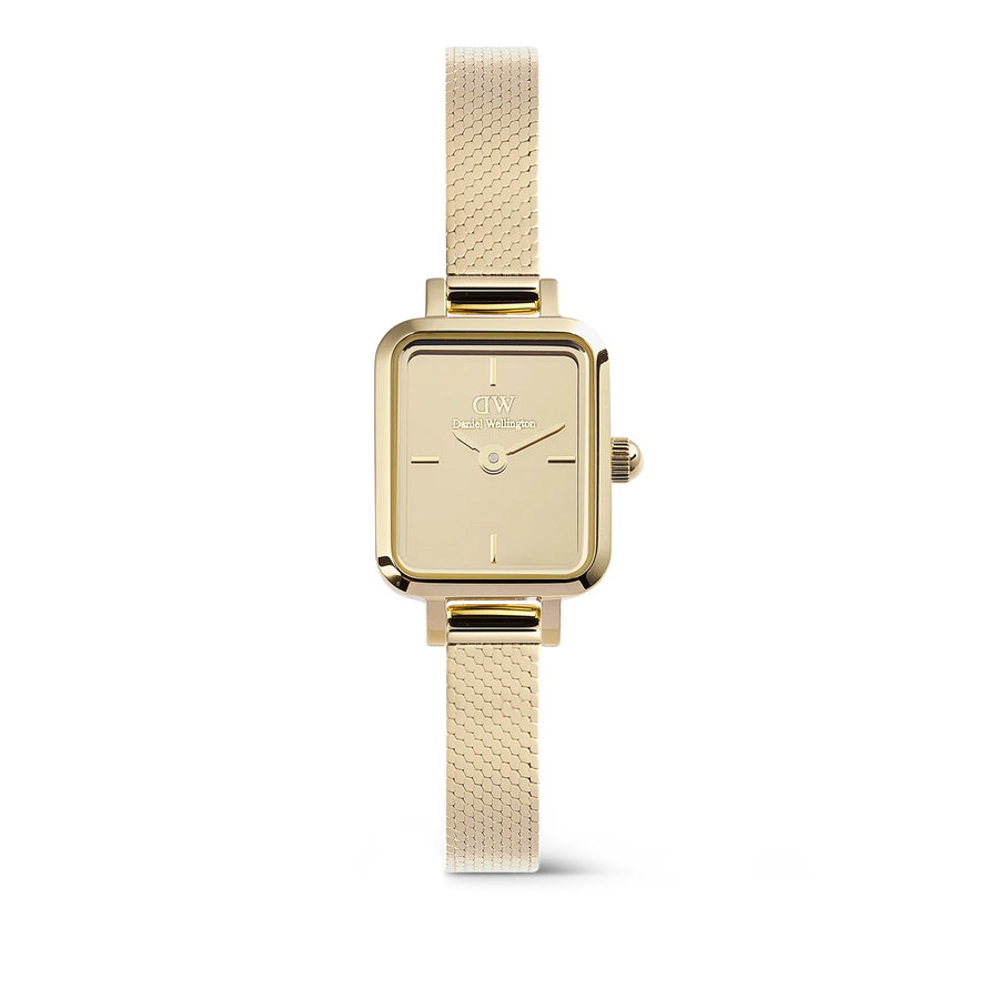 Orologio donna Daniel Wellington Quadro Mini Reflection Gold DW00100801