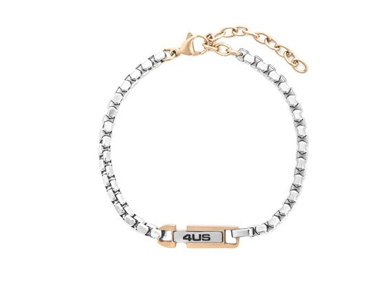 Bracciale uomo 4Us Cesare Paciotti in acciaio 4UBR8524