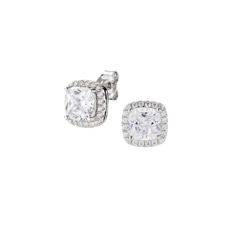 Orecchini  AMEN Lady con Zircone Bianco Taglio Radiant