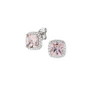 Orecchini AMEN Lady con Morganite Taglio Radiant